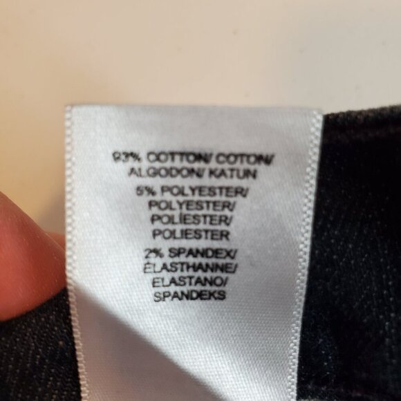 LUCKY BRAND SZ 0/25 Charlotte Rail Skinny Cropped Mid-rise Blue Jeans - Picture 12 of 13